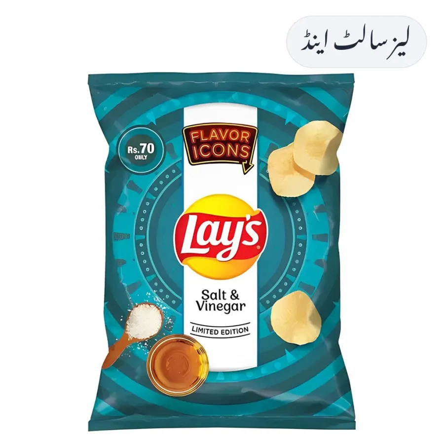 Lays Salt & Vinegar Large