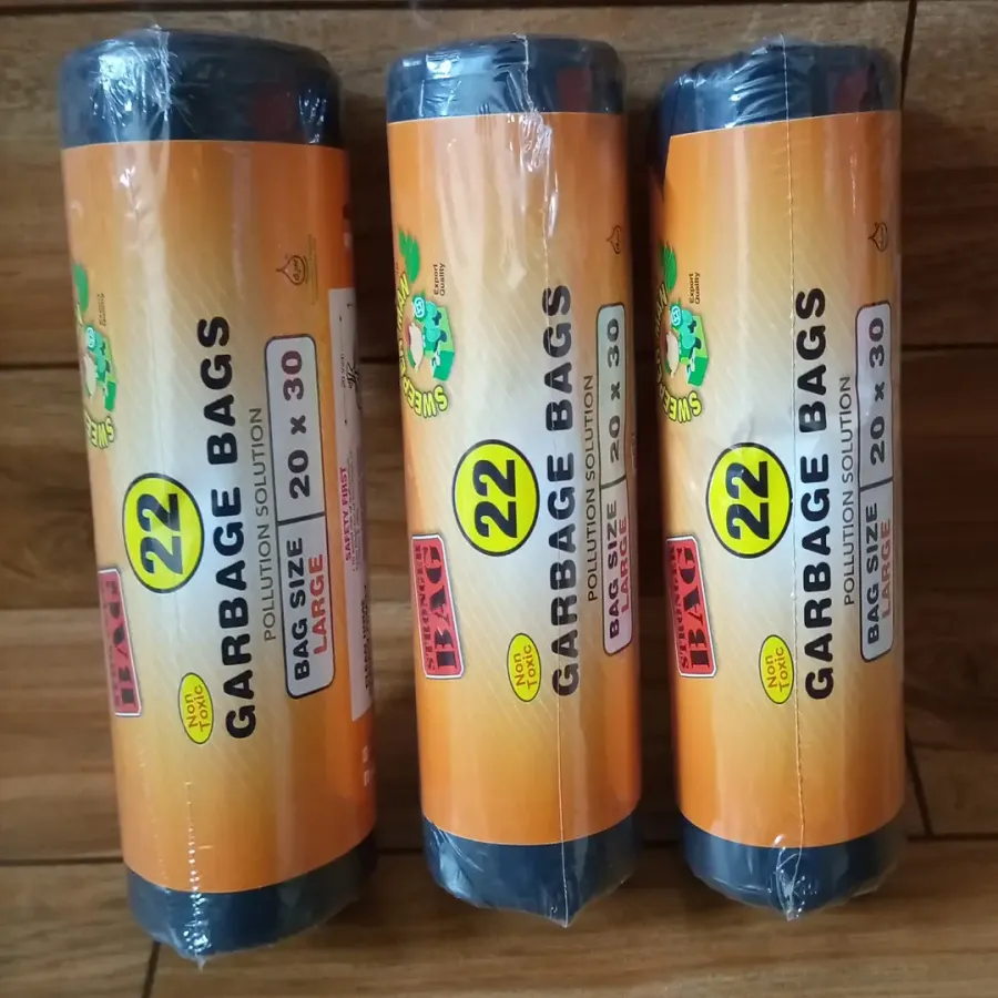 3 Pcs of Garbage Roll Size 20 x30 Inches - Large (2/10)