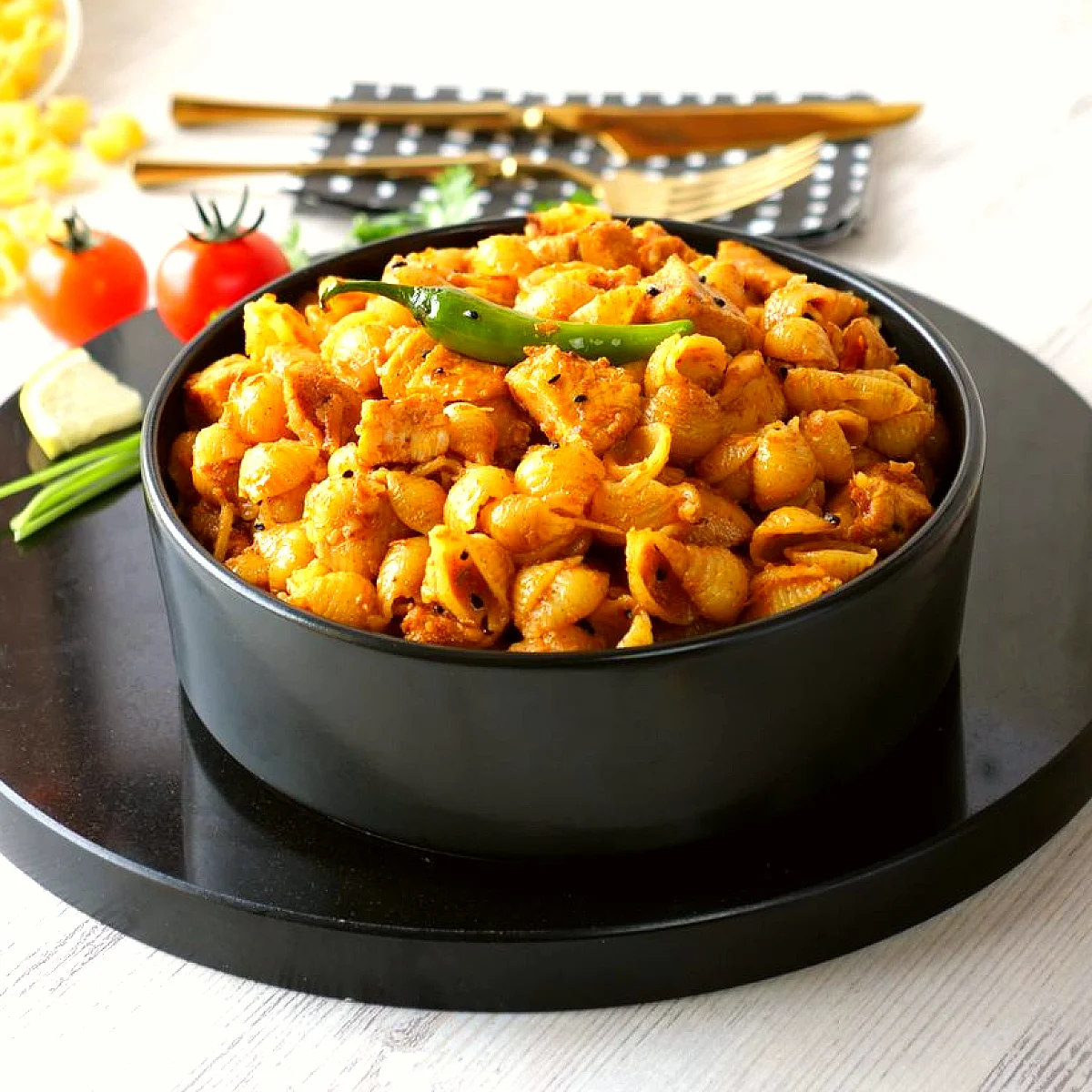 Flaming Pasta