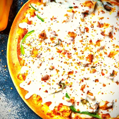 Malai Boti Pizza