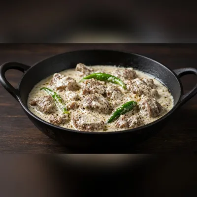 Beef White Karahi