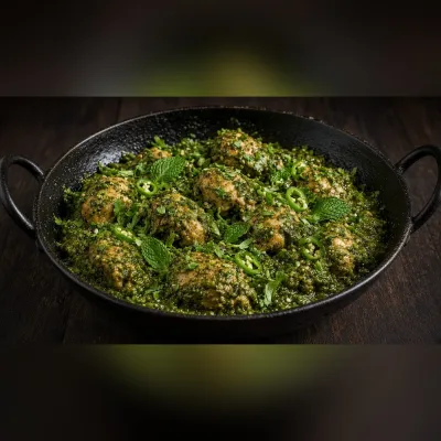 Chicken Karahi Hara Masala