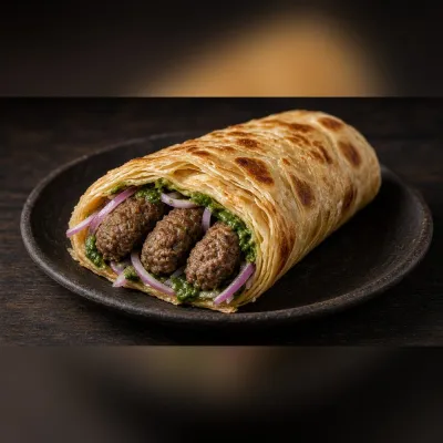 Kabab Roll Pratha