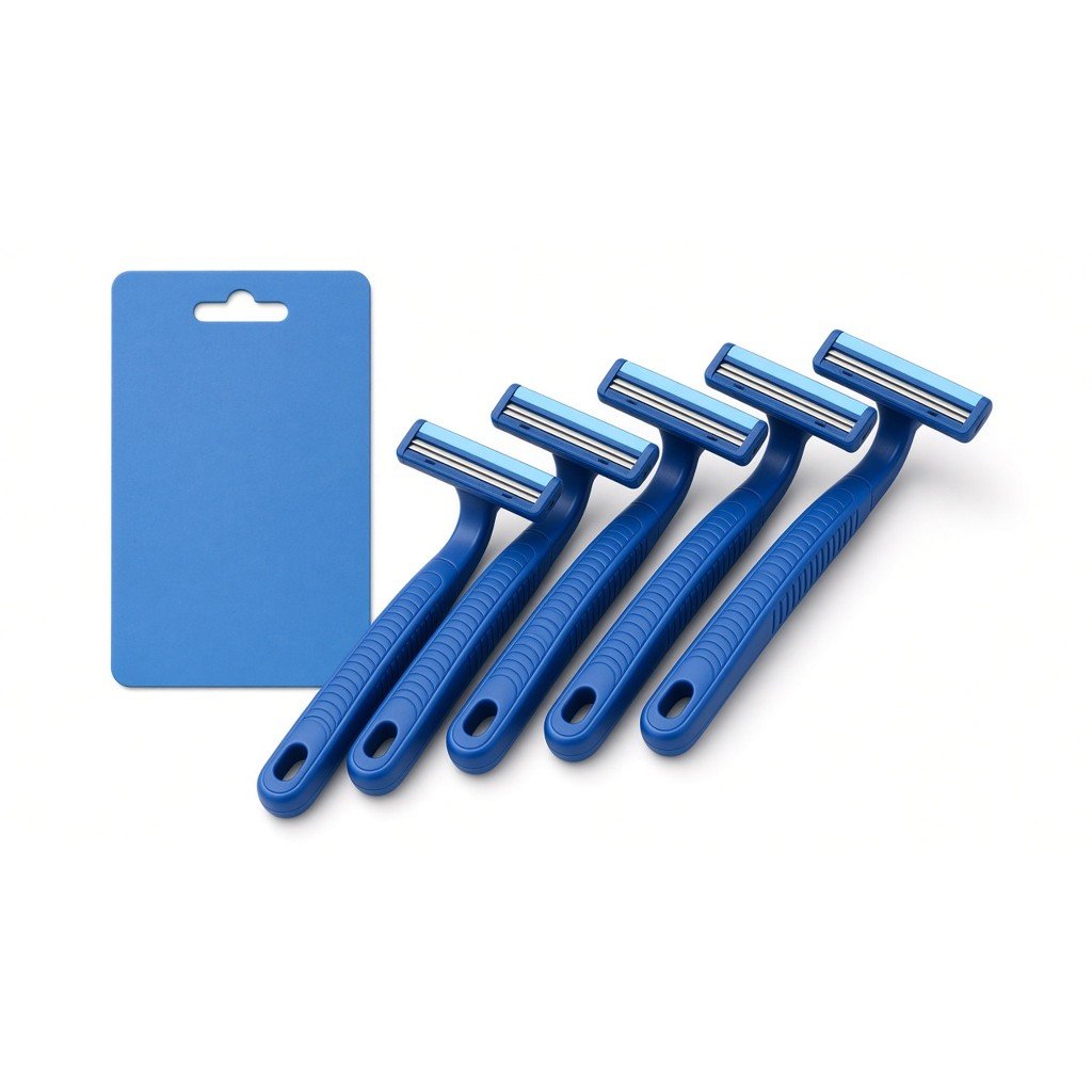 Gillette Blue II Razor 5pcs
